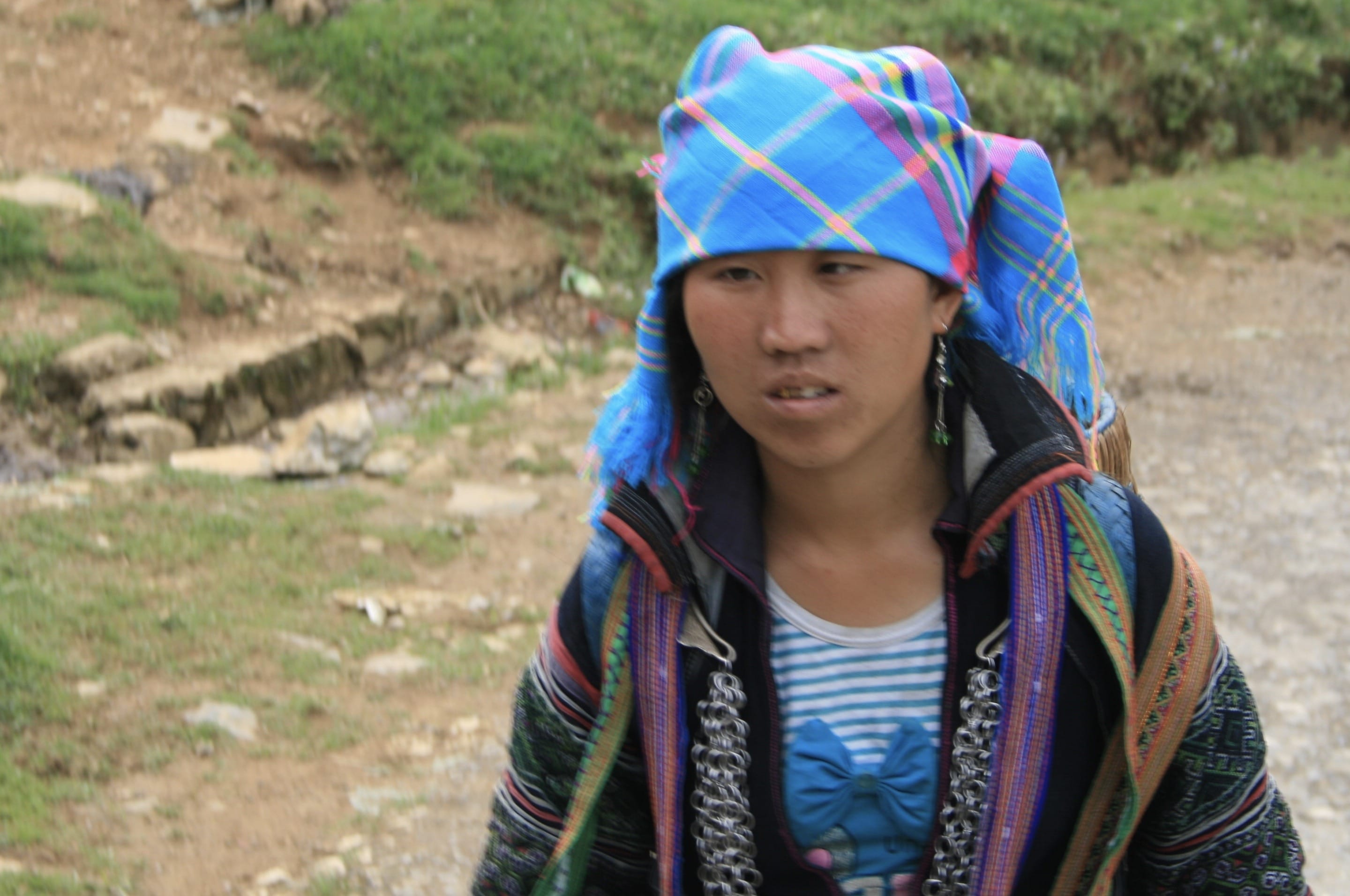 This image shows a member of the Hmong people community who have been involved in the growing of rice on the Sapa rice terraces for 100s of years. Sapa is located at the northern extremity of Vietnam, adjacent to the border with China. The image is included in this post, like many others, to illustrate the vast range of cultural diversity that exists in Southeast Asia. The links associated with the photograph provide the reader with information regarding how they might access Sapa from Hanoi, Vietnam's capital.